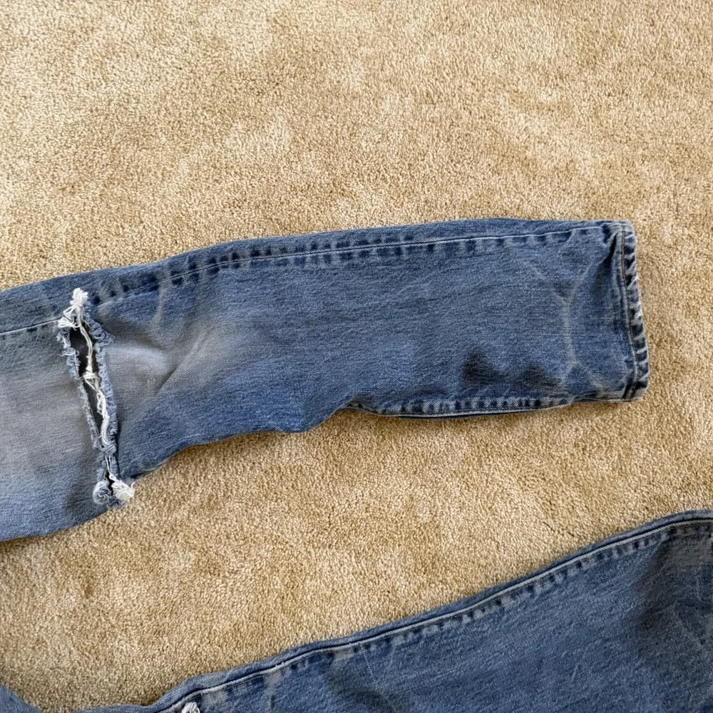 Vintage Levis 505 Mens 28x31 Blue Jeans Denim USA Levi's 60s 70's‎ Distressed